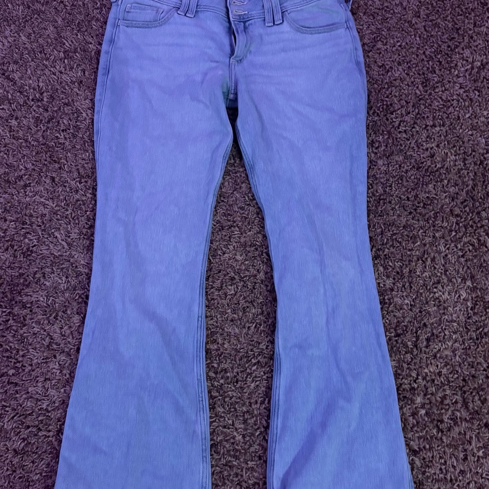 Hollister Blue Flare & Wide Leg Jeans
